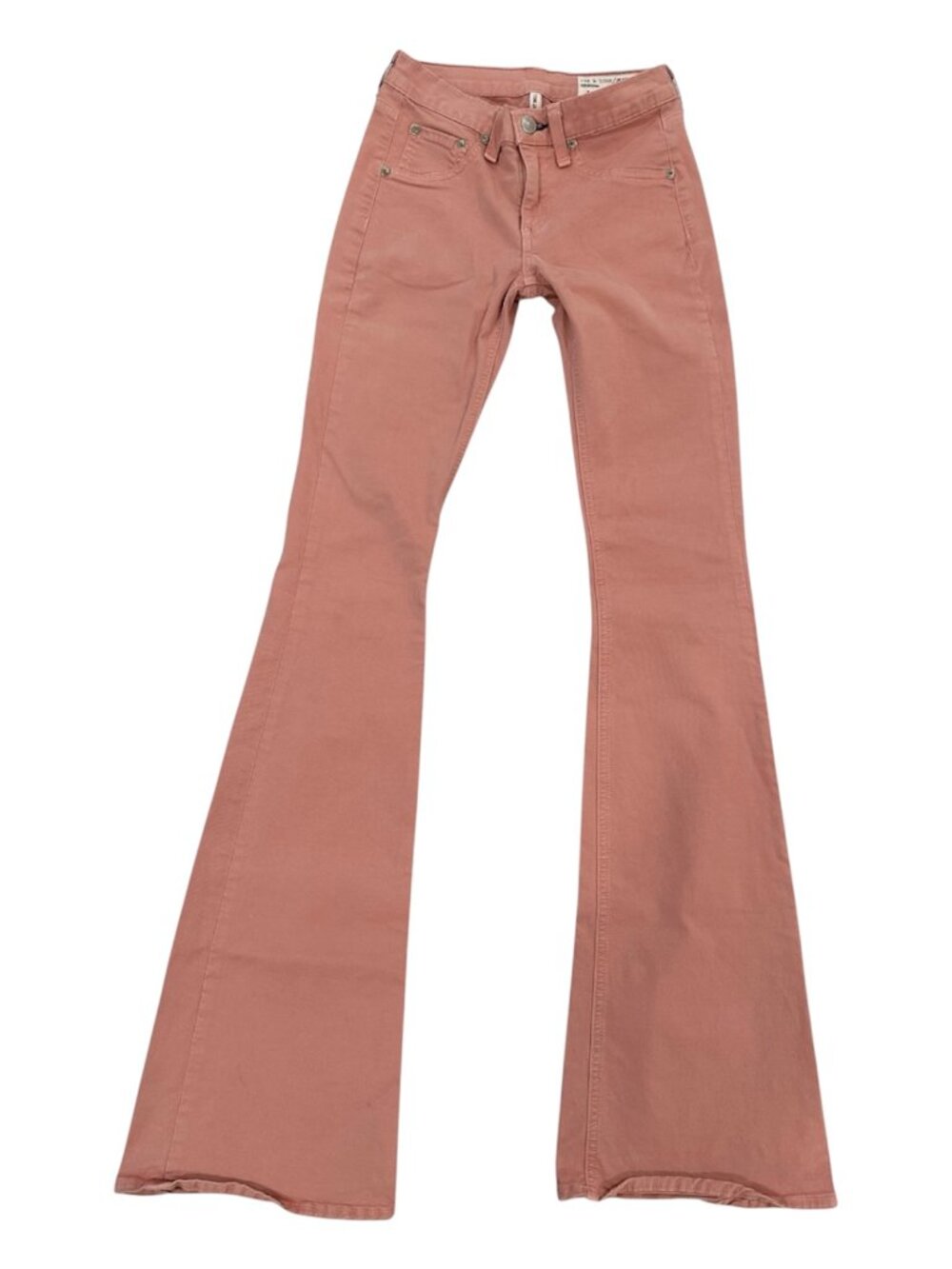 Y2K Rag & Bone Low Rise Stretch Flare Pants Size 24W